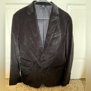 Black velvet Banana Republic sports coat/blazer